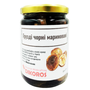 Мариновані чорні грузді (Lactárius nécator) 500мл